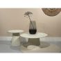 Patrice bijzettafel ø80 cm - crème