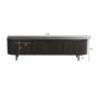 Tobago tv-meubel 210 cm - espresso