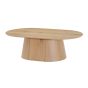 Novero salontafel ovaal 120 cm - naturel