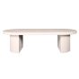 Katie salontafel 150 arch stone - marmer composiet