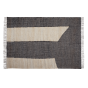 Lias vloerkleed jute 200 x 300 cm naturel/zwart van het woonmerk Woood
