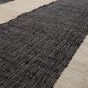 Lias vloerkleed jute 200 x 300 cm naturel/zwart van het woonmerk Woood