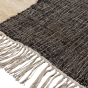 Lias vloerkleed jute 200 x 300 cm naturel/zwart van het woonmerk Woood