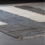 Lias vloerkleed jute 200 x 300 cm naturel/zwart van het woonmerk Woood
