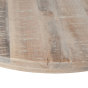 Tablo tafelblad mangohout rond 120 cm van het woonmerk Woood.