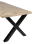 Tablo tafelblad mangohout visgraat 180x90 cm van het woonmerk Woood.