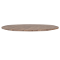 Tablo tafelblad eiken grijze olie rond 120 cm van het woonmerk Woood.