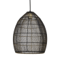 Meya hanglamp Ø30x37 cm metaal zwart van het woonmerk Light & Living