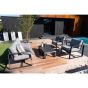 Loungeset Belezza - lichtgrijs