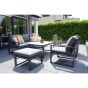 Loungestoel Pina Colada nuance - antraciet