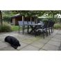 Tuintafel Castilla nuance met kruispoot 243x103 cm - bruin