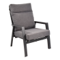 Loungestoel Ohio - grijs