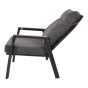 Loungestoel Ohio - grijs