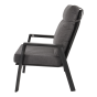 Loungestoel Ohio - grijs