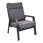 Loungestoel Ohio - grijs