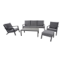 Loungestoel Down Town - grijs