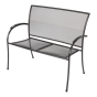 Tuinbank Nordic 105 cm - zwart