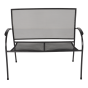Tuinbank Nordic 105 cm - zwart