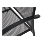 Tuinbank Nordic 105 cm - zwart