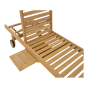 Ligbed teak - naturel