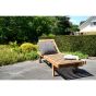 Ligbed teak - naturel