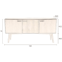 Juju dressoir hoog