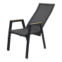 Standenstoel Amir teak nuance - antraciet