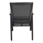 Standenstoel Amir teak nuance - antraciet