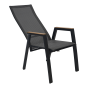 Standenstoel Amir teak nuance - antraciet