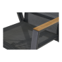 Standenstoel Amir teak nuance - antraciet