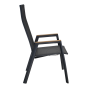 Standenstoel Amir teak nuance - antraciet