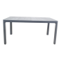 Tuintafel castilla onbonte 160x90 cm - lichtgrijs