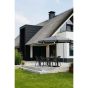 Parasol Libra houtlook Ø3mtr - grijs