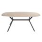 Deborah deens ovale eettafel - 180 cm - keramiek
