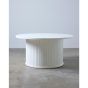 Kelly salontafel Ø90 cm - wit