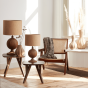 Renu fauteuil naturel van het woonmerk Light&Living