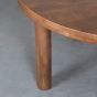 Elly eettafel ø140x75 cm - naturel