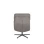 Alvar fauteuil + hocker - antraciet