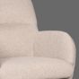 Moss draaibare fauteuil bouclé - naturel