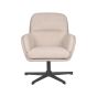 Moss draaibare fauteuil bouclé - naturel