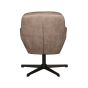 Moss fauteuil micro suede - taupe