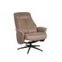 Bergen fauteuil micro suede - taupe