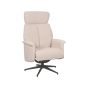 Verdal fauteuil bouclé - naturel
