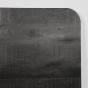 Restaurant/Bartafel Blad Vierkant Sloppy Edge 70x70 cm - zwart