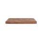 Restaurant/Bartafel Blad Vierkant Straight Edge 70x70 cm - espresso