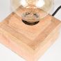 Block tafellamp mangohout 11 cm naturel