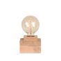 Block tafellamp mangohout 11 cm naturel