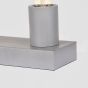 Fresco tafellamp 20x10x12 cm beton grijs