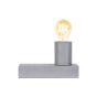 Fresco tafellamp 20x10x12 cm beton grijs