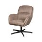 Moss fauteuil micro suede - taupe